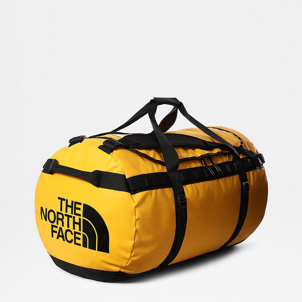 The North Face Duffel Bag Mens Australia - The North Face Base Camp - Extra Large Gold / Black (GUM-